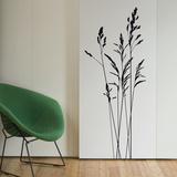 Tall Wild Grass-Medium-Black Mode (wallstickers) Tall Wild Grass-Medium-Black Mode (wallstickers)