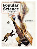 Front cover of Popular Science Magazine: November 1, 1900 Posters