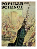 Front cover of Popular Science Magazine: June 1, 1946 Affiches
