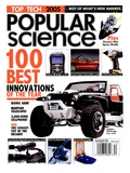 Front cover of Popular Science Magazine: December 1, 2005 Poster