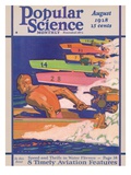 Front Cover of Popular Science Magazine: August 1, 1928 Konst