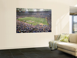 49ers Vikings Football: Minneapolis, MN - Hubert H. Humphrey Metrodome Wall Mural by Paul Battaglia