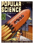 Front Cover of Popular Science Magazine: April 1, 1930 Print