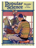 Front Cover of Popular Science Magazine: December 1, 1927 Prints