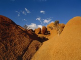 Africa, Namibia, Namib Desert, Damaraland, Spitzkoppe rock Fotografisk trykk av Eddi Boehnke Africa, Namibia, Namib Desert, Damaraland, Spitzkoppe rock Fotografisk trykk av Eddi Boehnke
