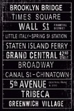 Destinations III Affiches par Maria Mendez