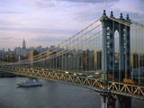 Brooklyn Bridge and Manhattan Fotoprint van José Fuste Raga Brooklyn Bridge and Manhattan Fotoprint van José Fuste Raga
