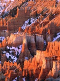 USA, Utah, Bryce Canyon with snow Photographie par Theo Allofs
