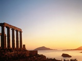Ruin of the Poseidon temple in Attica (Greece) Photographic Print by José Fuste Raga