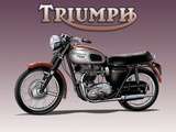 Triumph Bike Tin Sign
