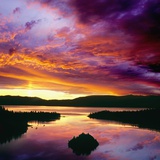 USA, California, Lake Tahoe at dawn Fotografisk tryk af JoSon USA, California, Lake Tahoe at dawn Fotografisk tryk af JoSon