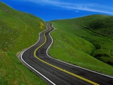 Highway Winding Through Countryside Photographic Print by Charles O'Rear