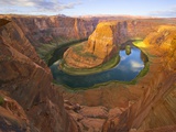 Horseshoe Bend on Colorado River Photographic Print by John Eastcott & Yva Momatiuk