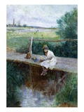 No Luck Today Giclee Print by David Woodlock