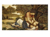 Procris and Cephalus reproduction procédé giclée par John Roddam Spencer Stanhope