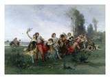Merry Band reproduction procédé giclée par Emile Antoine Bayard
