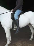 Woman on Horse Photographic Print by C. Lyttle