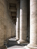 Colonnade at St. Peter's Square, Vatican City State, Rome, Italy Photographic Print by Guenter Rossenbach