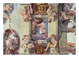 The Creation of Eve Lámina giclée por Michelangelo Buonarroti The Creation of Eve Lámina giclée por Michelangelo Buonarroti