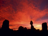 USA, Utah, Arches National Park at sunset Lámina fotográfica por Frank Lukasseck USA, Utah, Arches National Park at sunset Lámina fotográfica por Frank Lukasseck