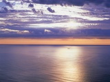 Evening light over the sea, Norway Photographic Print by Dietrich Rose