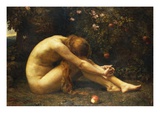 Eve in the Garden of Eden Impressão giclée por Anna Lea Merritt