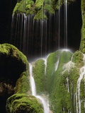 Schleierfaelle Waterfall in Bavaria Photographic Print by Franz Marc Frei
