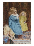 Playing Mother Giclee Print by Edward H. Fitchew