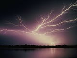 Bolts of Lightning Photographie par Walter Hodges