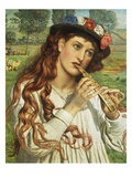 Amaryllis, or the Shepherdess Giclee Print by William Holman Hunt