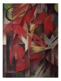 Franz Marc - The Fox - Giclee Baskı