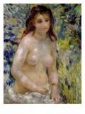 Study: Torso, Effect of Sunlight Giclee Print by Pierre-Auguste Renoir