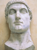 Late Antique Roman Colossal Head of Constantine Photographic Print by Guenter Rossenbach