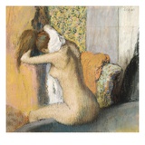 After the Bath (1898) Giclee Print by Edgar Degas