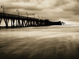 Pier on Imperial Beach, California, USA Photographie par Steven Vote