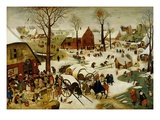 The Census at Bethlehem Giclee Print by Pieter Brueghel the Younger