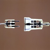 Cross-section of Electrical Plug Photographie