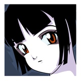 Anime Goth Giclée-tryk af Harry Briggs Anime Goth Giclée-tryk af Harry Briggs