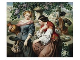 The Village Gossips Giclee Print by Daniel Maclise