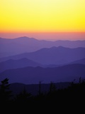 Great Smoky Mountains at Twilight Photographic Print by Cody Wood