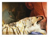 El sueño Lámina giclée por Friedrich Von Amerling El sueño Lámina giclée por Friedrich Von Amerling