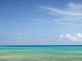 Blue Sea and Sky, Cancun, Mexico Photographic Print by Angelo Cavalli