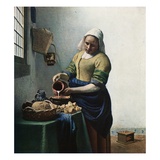 Jan Vermeer - The Milkmaid Digitálně vytištěná reprodukce