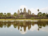 View of Angkor Wat City, Angkor, Cambodia Photographic Print by JoSon 