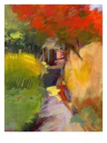 October Walk Giclee Print by Lou Wall