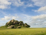 Rock Formations in Serengeti National Park Photographic Print by Bob Krist