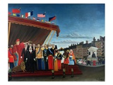 Homage to the Republic reproduction procédé giclée par Henri Rousseau