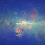 An Infrared View of the Inner Milky Way from the Spitzer Space Telescope Photographic Print