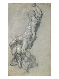Samson Killing the Philistines reproduction procédé giclée par Jacopo Tintoretto
