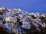 Terraced Houses in Oia Photographic Print by Danny Lehman